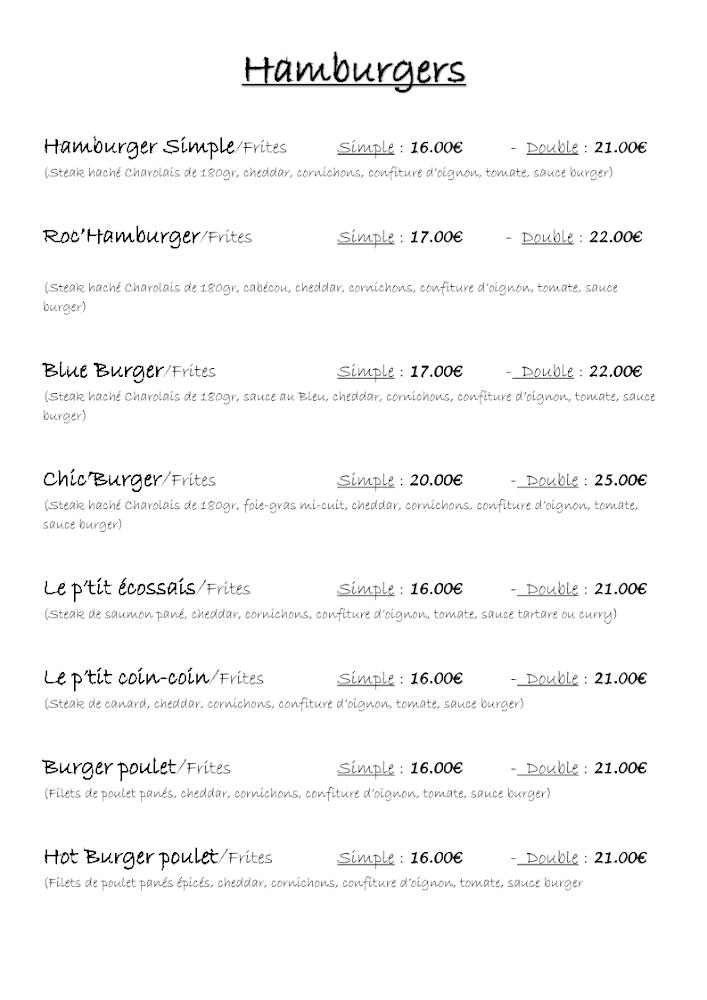 Les 7 Sources - Menu Image 1